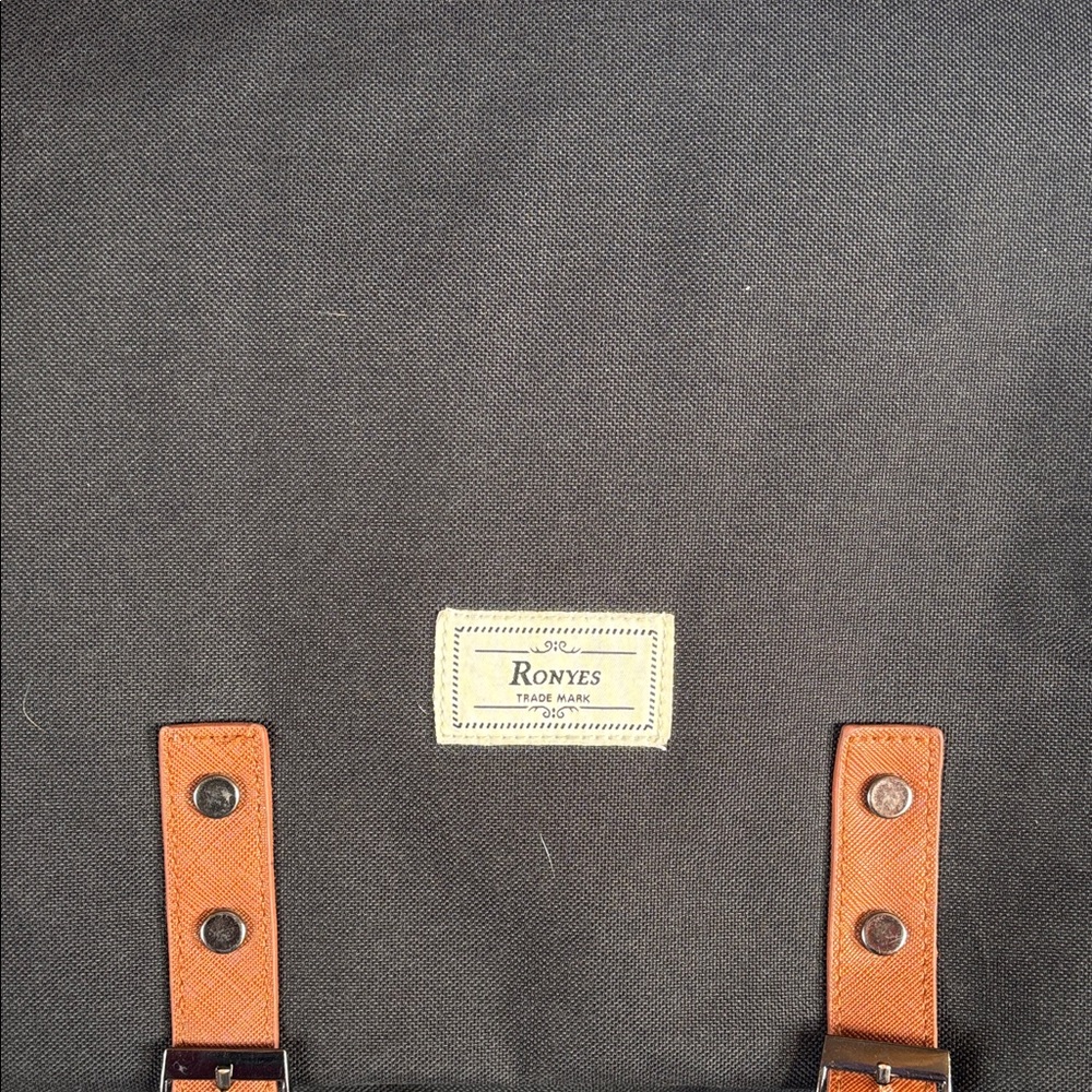Black and Tan Men's Backpack